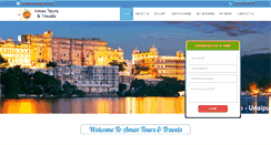 Desktop Screenshot of amaxindiatours.com