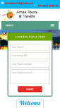 Mobile Screenshot of amaxindiatours.com